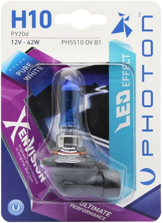 Alternative view of Ampul H10 12V 42W Xen Vision (Tekli Blister) (Beyaz Işık) 6000K PHT PH5510 DV B1