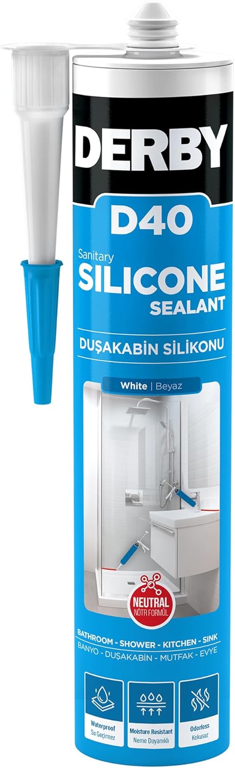 Alternative view of D40 Duşakabin Silikonu Beyaz - 320g