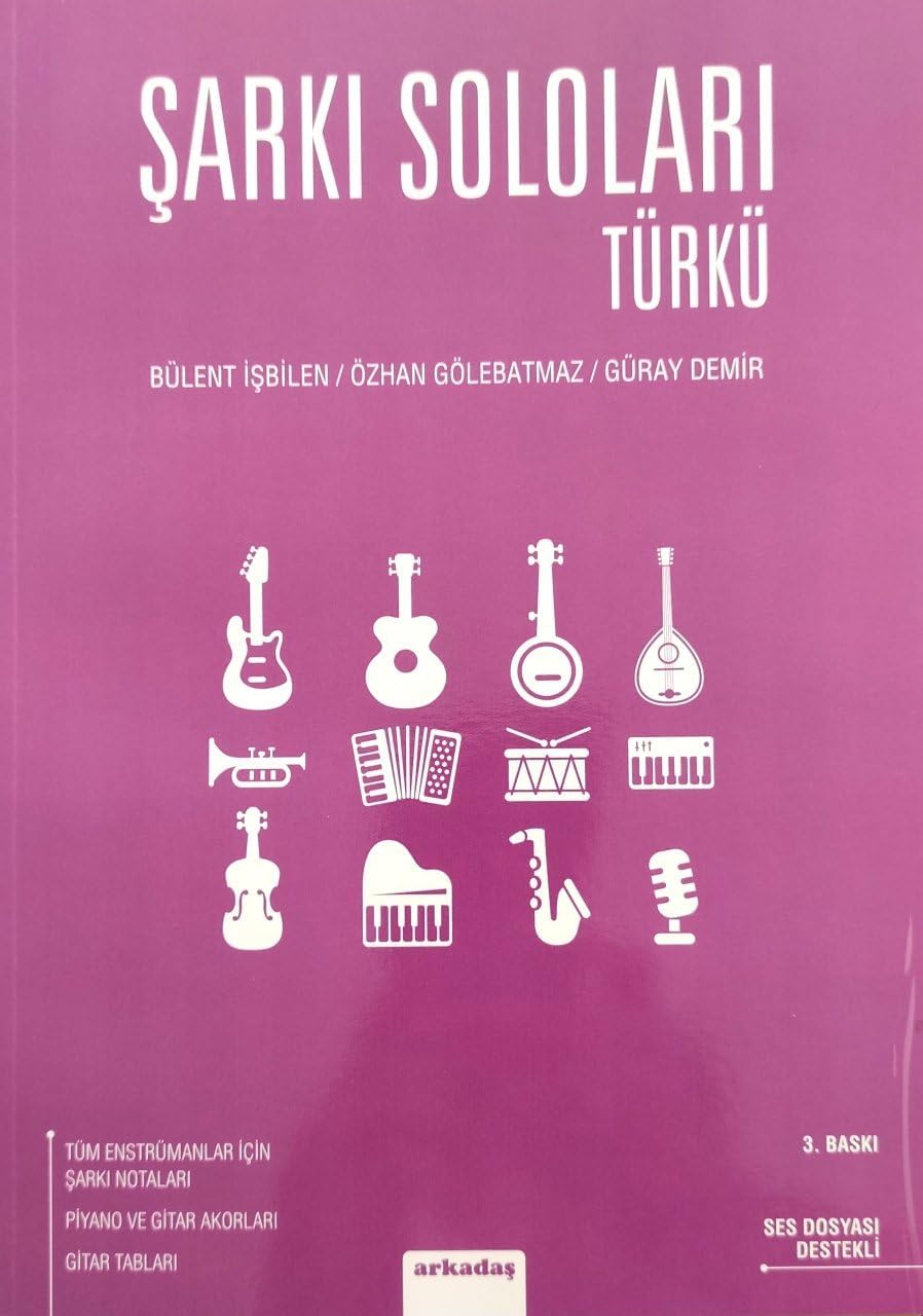 Şarkı Soloları - Türkü: Ses Dosyası Destekli