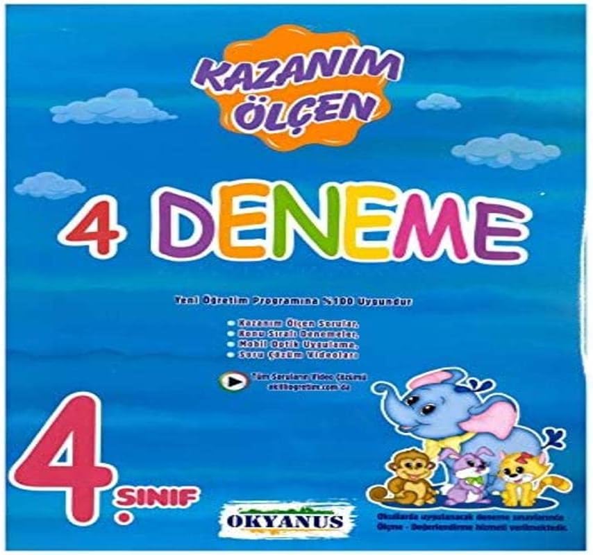 4.Sınıf Kazanım Ölçen 4 Deneme
