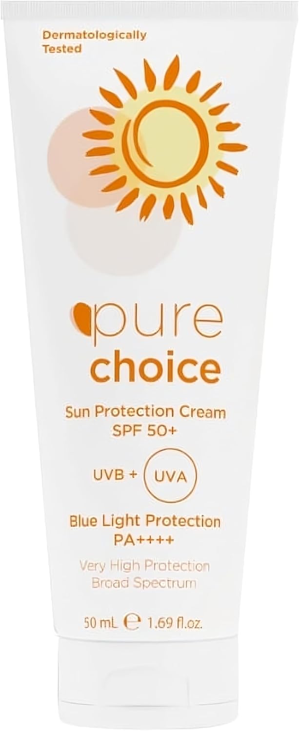 Choice SPF 50+ Güneş Koruyucu Krem, 50ml - Suya Dayanıklı Çok Yüksek Koruma