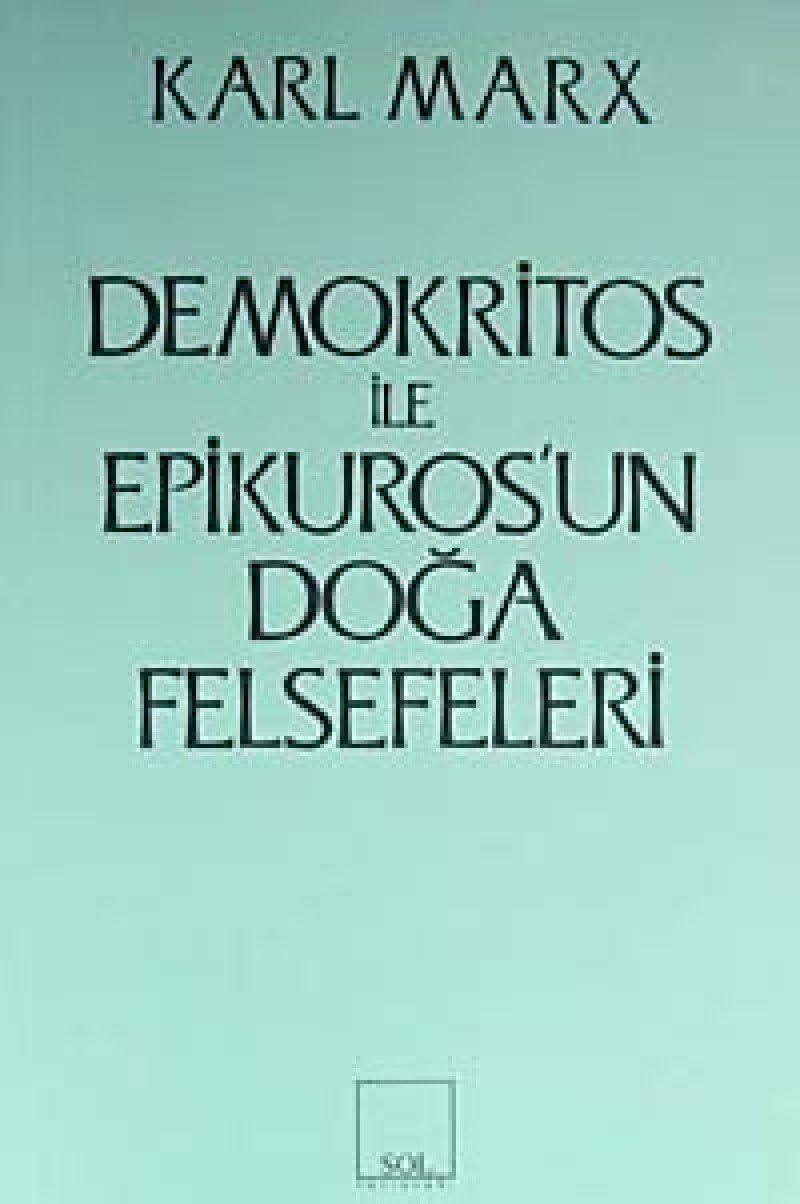 Demokritos ile Epikuros’un Doğa Felsefeleri