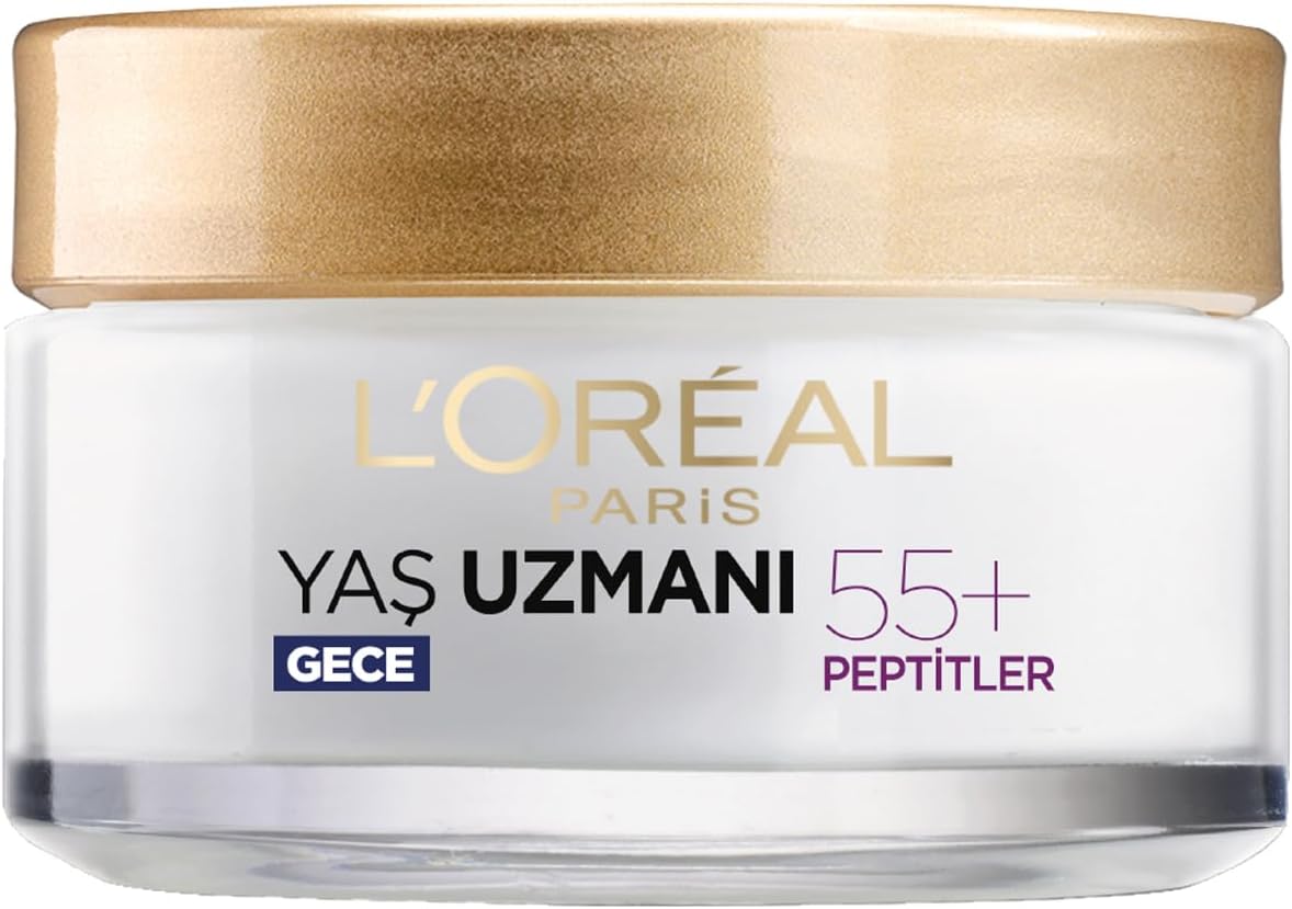 Yaş Uzmanı 55+ Kırışıklık Karşıtı Yenileyici Gece Kremi
