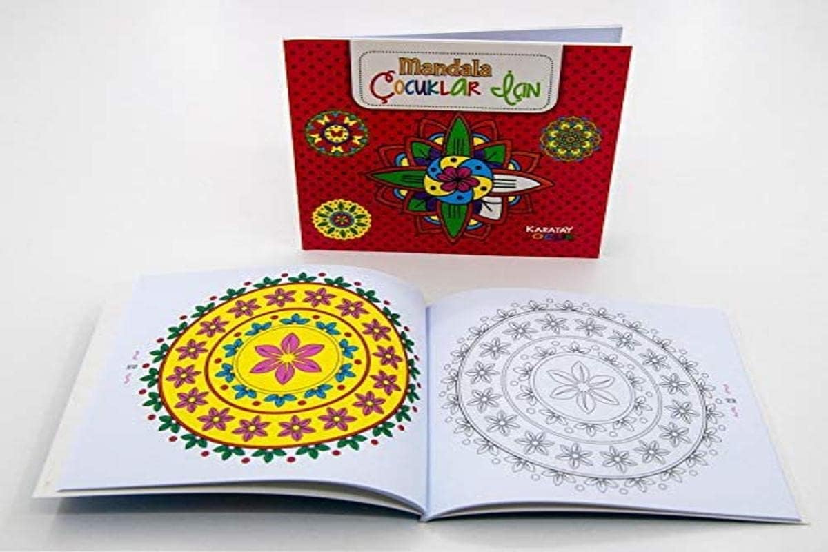 Mandala Çocuklar İçin - Pembe