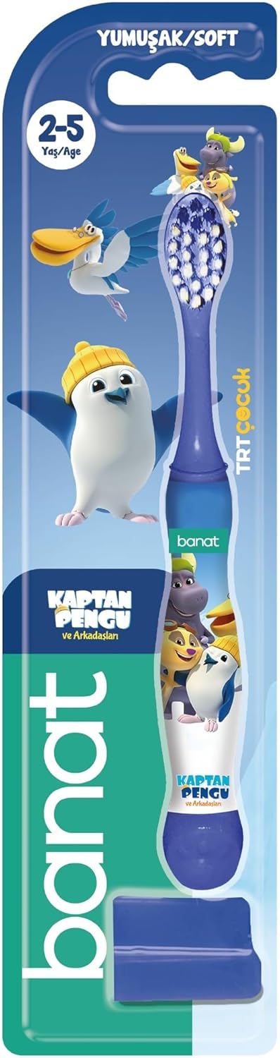 Kaptan Pengu Çocuk Diş Fırçası