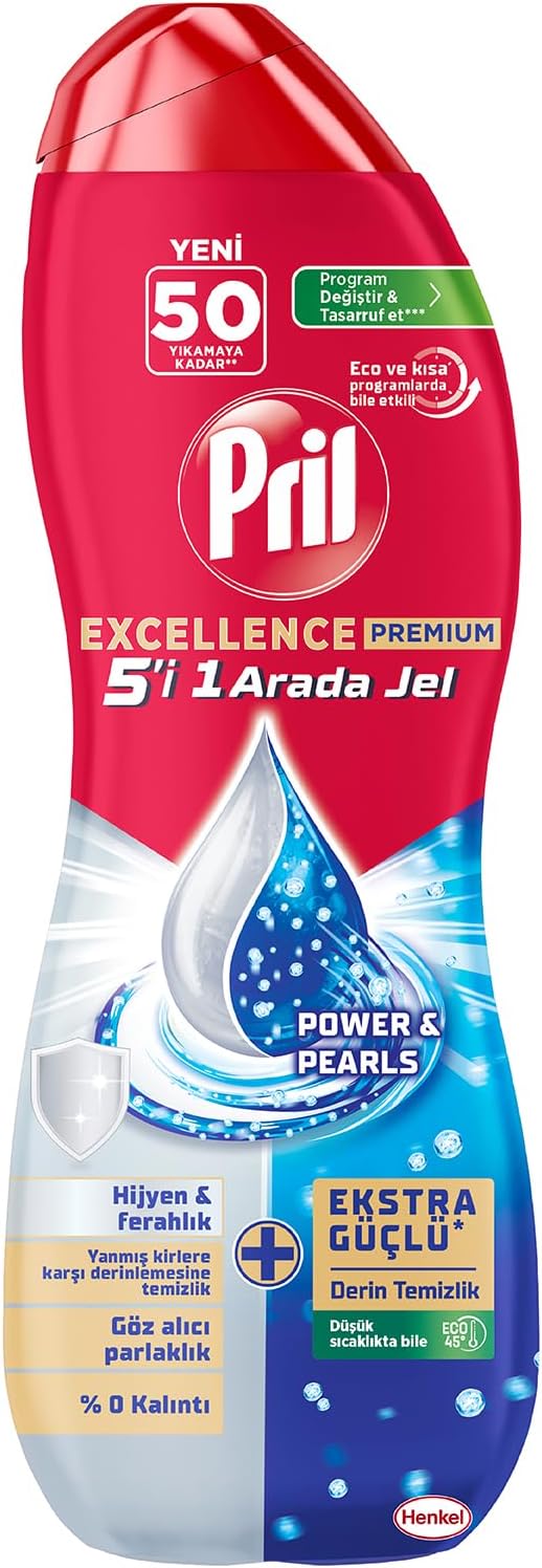 Excellence Duo Jel Bulaşık Makinesi Deterjanı 900ml 50 Yıkama Hijyen