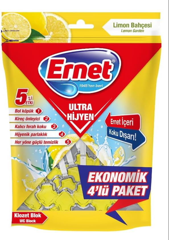Klozet Ultra Hijyen Limon Bahçesi 4 X 50 G
