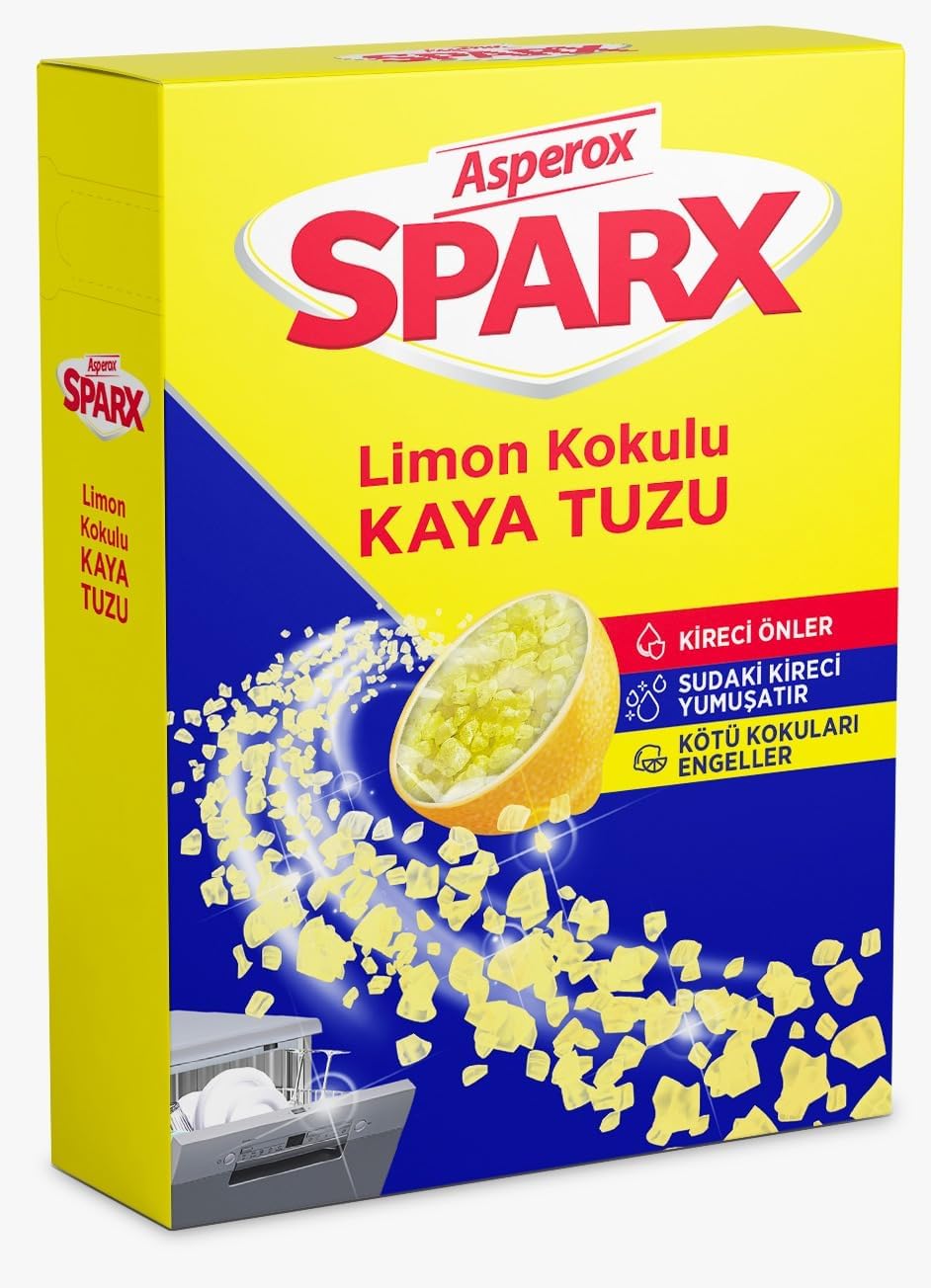 Limon Kokulu Bulaşık Makinesi Kaya Tuzu 1,5 Kg