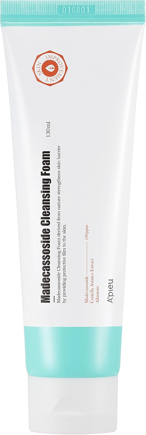 Alternative view of A'PIEU Hassas Ve Yıpranmış Ciltlere Özel Bakım Sunan Yüz Yıkama Köpüğü 130ml Madecassoside Cleansing Foam