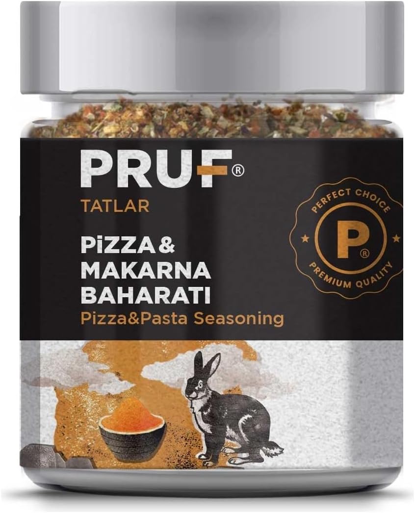 Alternative view of Pruf Pizza Makarna Baharatı/Pizza Pasta Seasoning 145 Gr. Sağlıklı Cam Kavanoz