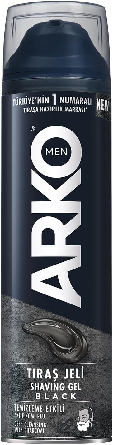 Men Tıraş Jeli Aktif Kömürlü 200 Ml