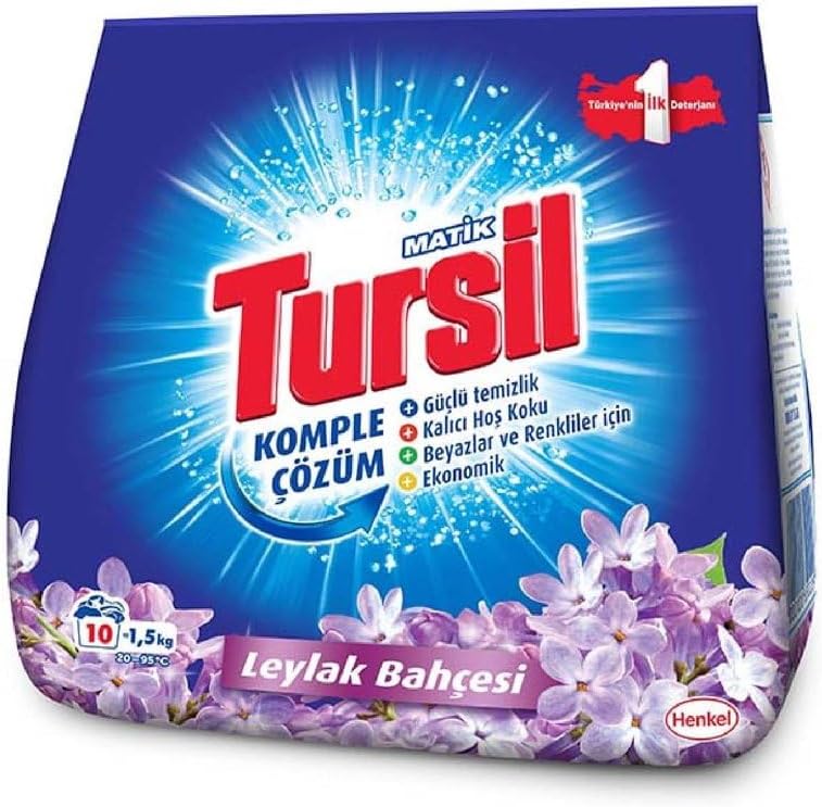 Alternative view of Tursilmatik Leylak Bahçesi Toz Çamaşır Deterjan 1,5 kg, Leylak Bahçesi 1.5kg