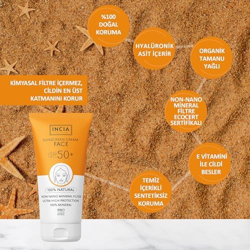 Alternative view of %100 Doğal Yüz Güneş Kremi Leke Karşıtı Mineral Filtreli Yüksek Koruma SPF50 UVA UVB 50 ml