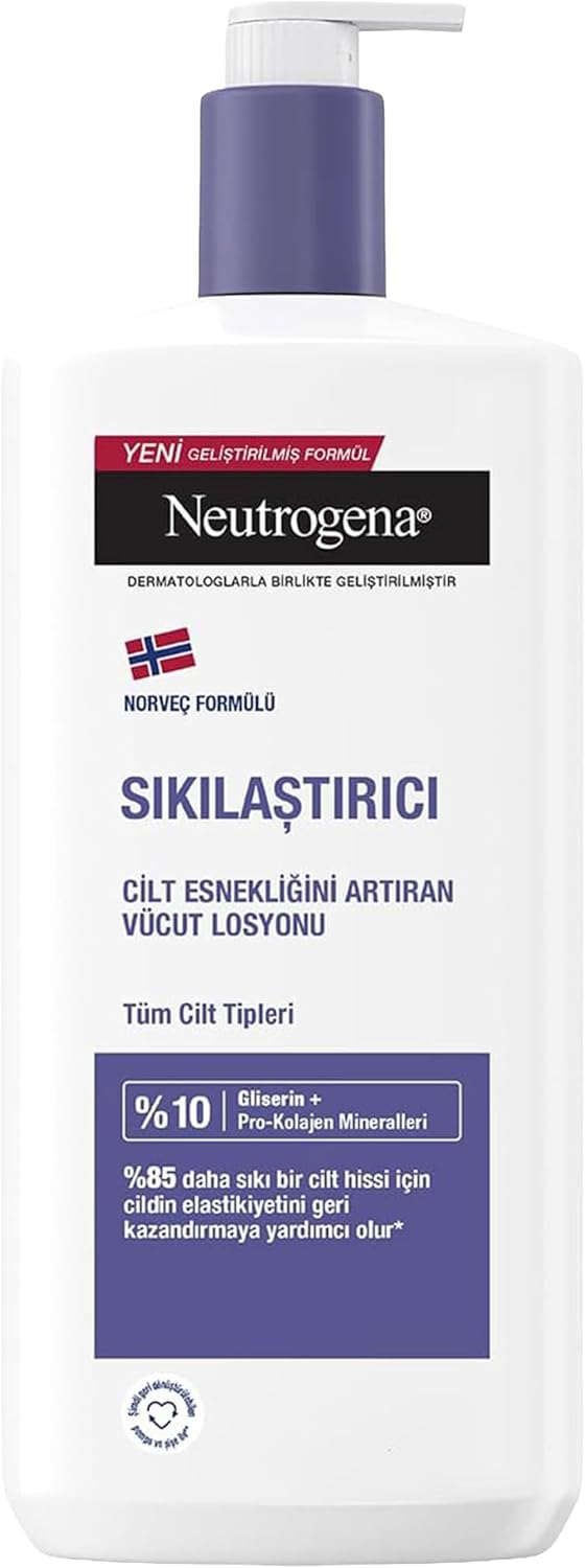 Sıkılaştırıcı Vücut Losyonu 400 ml — Tüm cilt tipleri için vücut nemlendirici — Gliserin ve Prokollajen Mineralleri içeren vücut losyonu