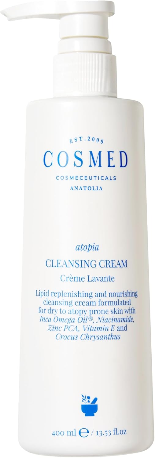 Alternative view of Cosmed Atopi Eğilimli Ciltler İçin Yüz ve Vücut Temizleyici Süt Krem - Cleansing Cream - 400 ml