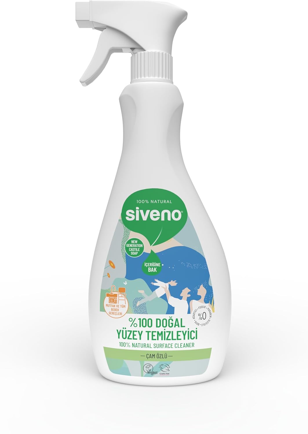 500 ml Doğal Yüzey Temizleyici