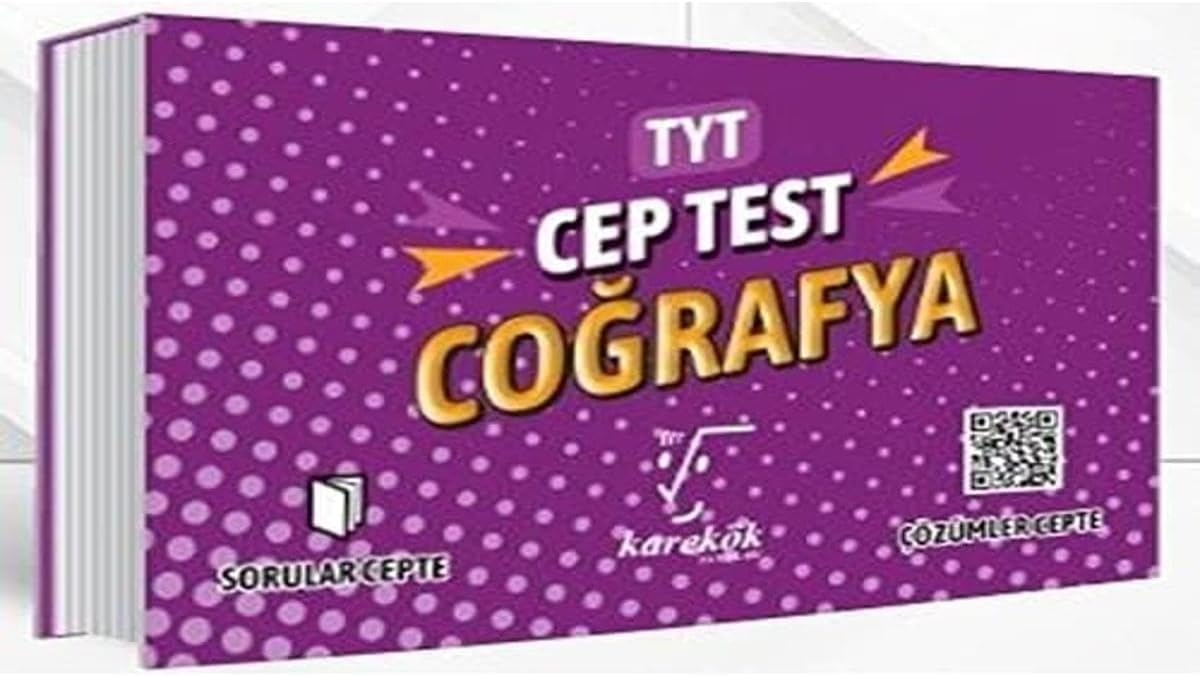Karekök TYT Cep Test Coğrafya