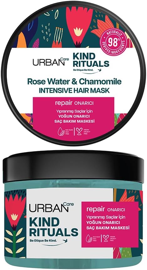 Care Kind Rituals Rose Water Chamomile Saç Bakım Maskesi 230 ML