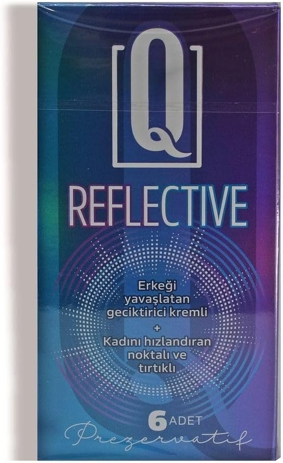 Alternative view of Q Kondom Reflective 6'Lı