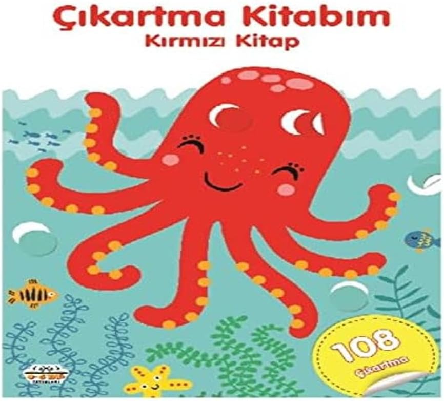Çıkartma Kitabım - Kırmızı Kitap