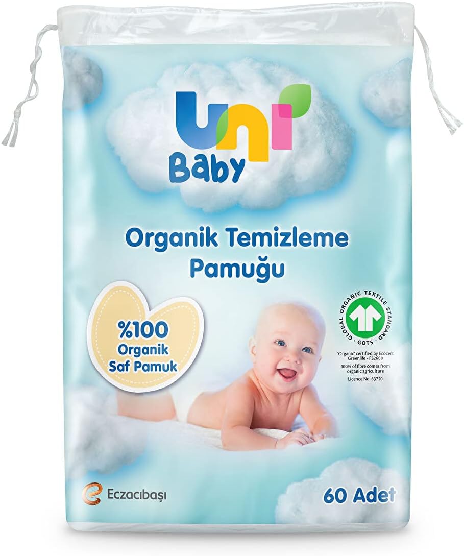 Alternative view of Bebek Temizleme Pamuğu 60 Adet