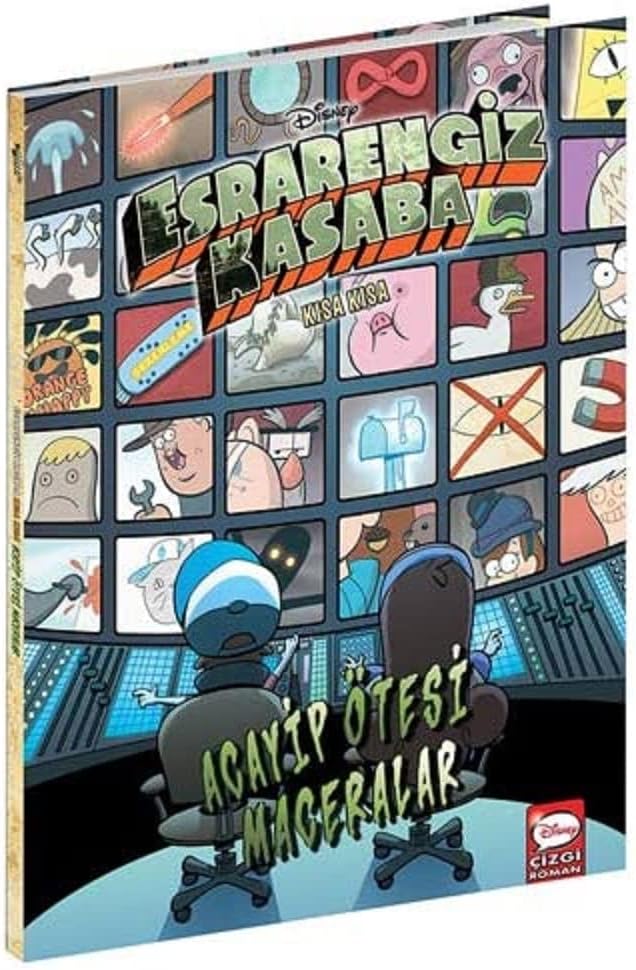 Disney Esrarengiz Kasaba Kısa Kısa - Acayip Ötesi Maceralar (Kapak Değişebilir)