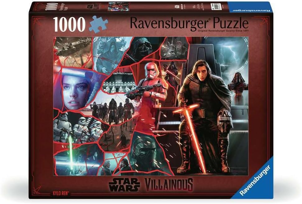 Alternative view of 1000p Puzzle Vill Kylo Ren