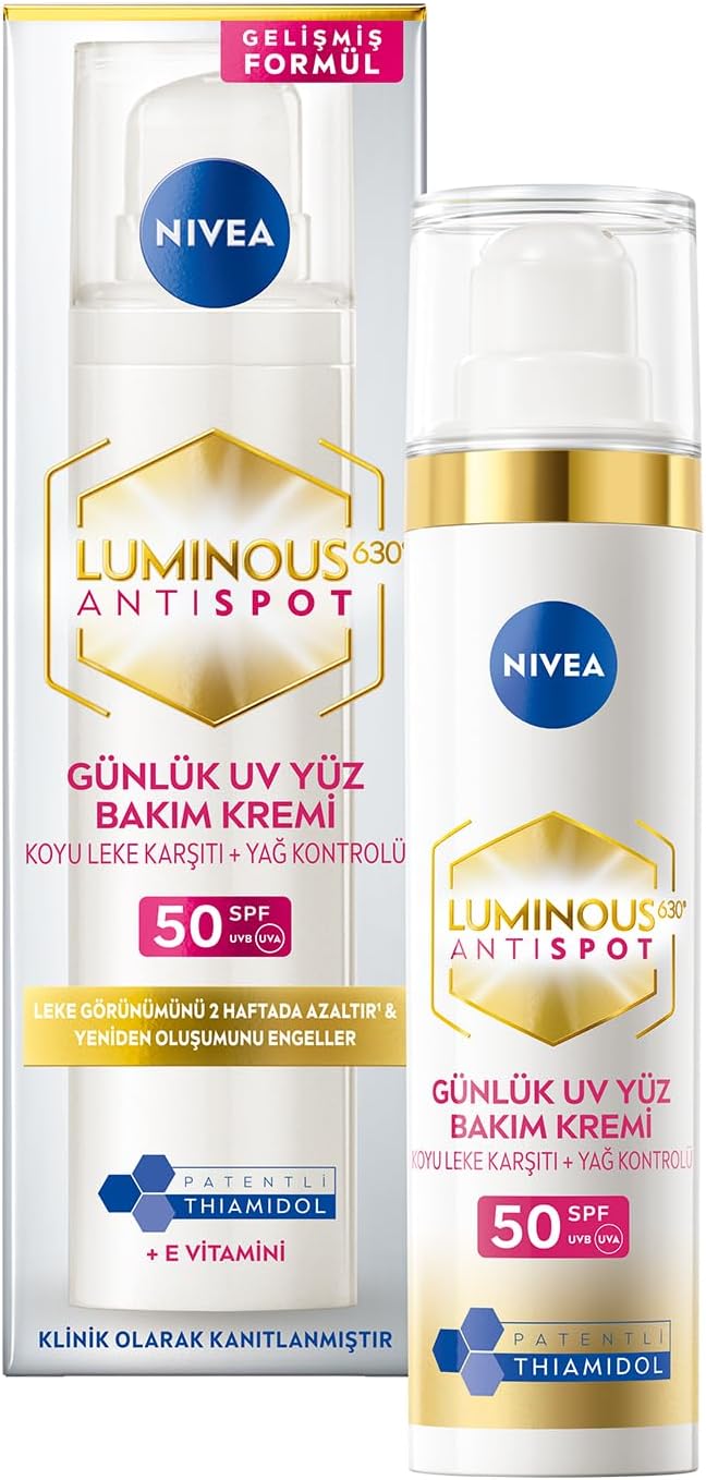 Alternative view of Luminous630 Leke Karşıtı Gündüz Bakım Kremi 40ml, SPF50 Yüksek Güneş Koruyucu, Hyaluronik Asit, E vitamini, Hassas Cilt, Yüz Güneş Koruyucu, Koyu Leke, Güneş Lekesi Karşıtı