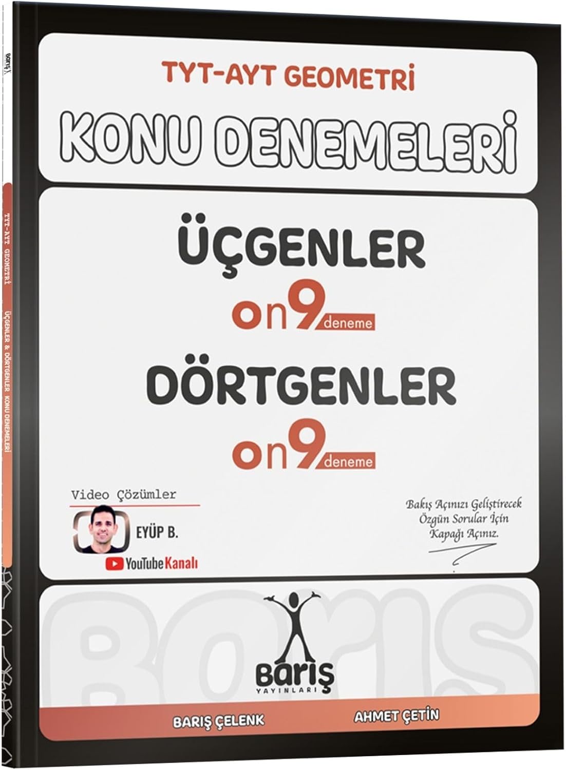 Barış Yayınları TYT - AYT Geometri Üçgenler Dörtgenler Konu Denemeleri