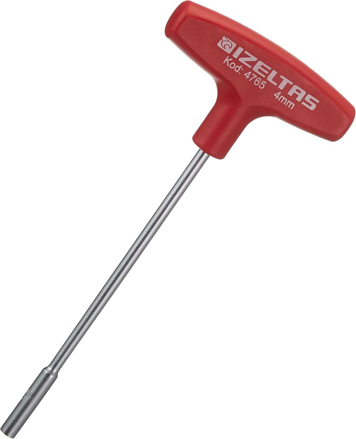 T Tİpi Lokma Uçlu Tornavida, Kırmızı, 4 mm - Görsel 3