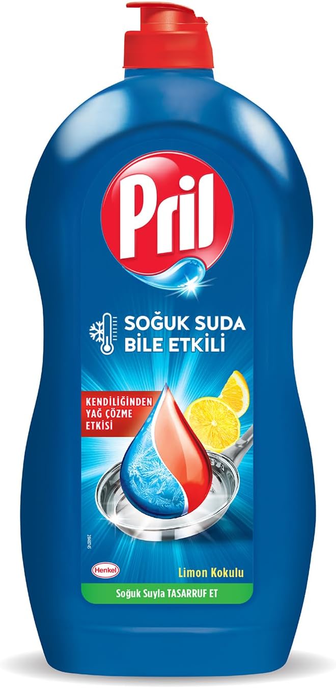 Alternative view of Power Limon Kokulu 5+ Yağ Çözme Etkili Elde Yıkama Sıvı Bulaşık Deterjanı 1 x 1350 g, Limon 1.35kg