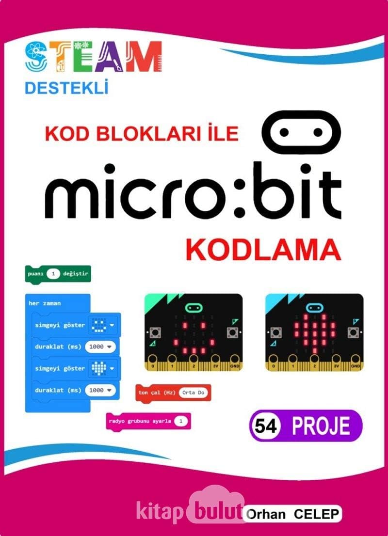 Kod Blokları ile Microbit Kodlama - 54 Proje