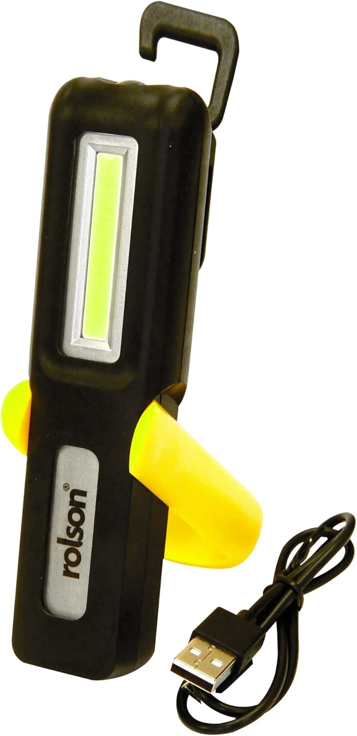 Alternative view of 61467 3W USB Rechargeable COB Torch & Lamp