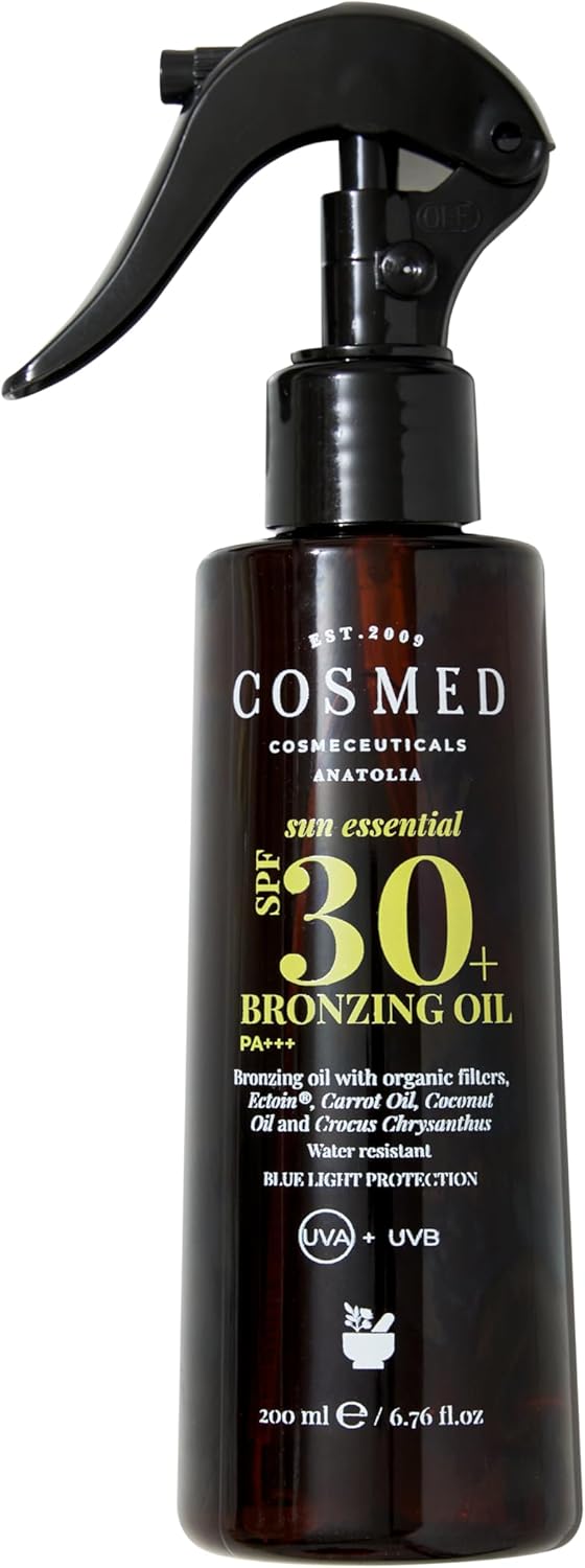 Cosmed Bronzlaştırıcı Güneş Yağı Sprey SPF30+ - Bronzing Oil SPF30-200 ml