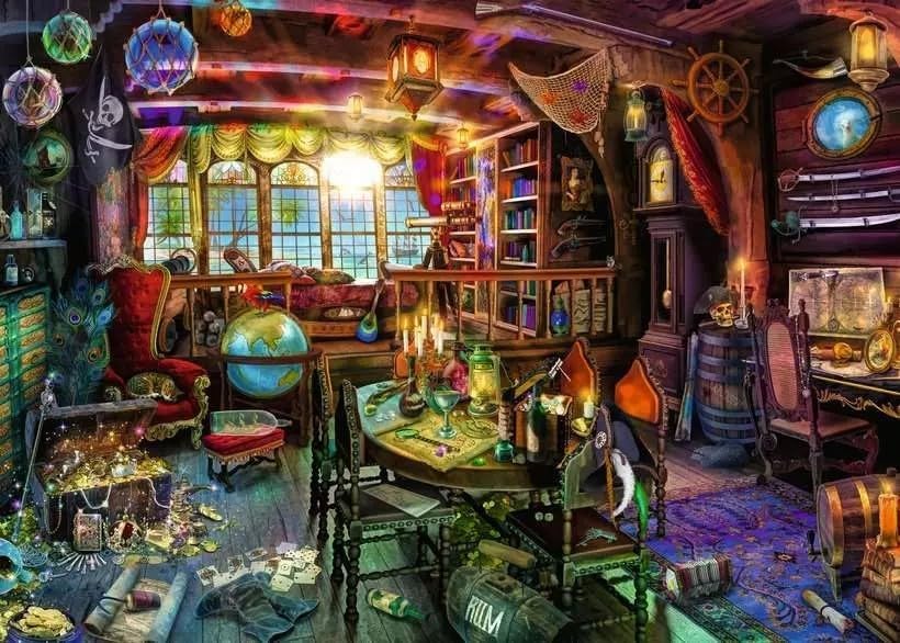 Alternative view of 1000p Puzzle Korsanın Odası