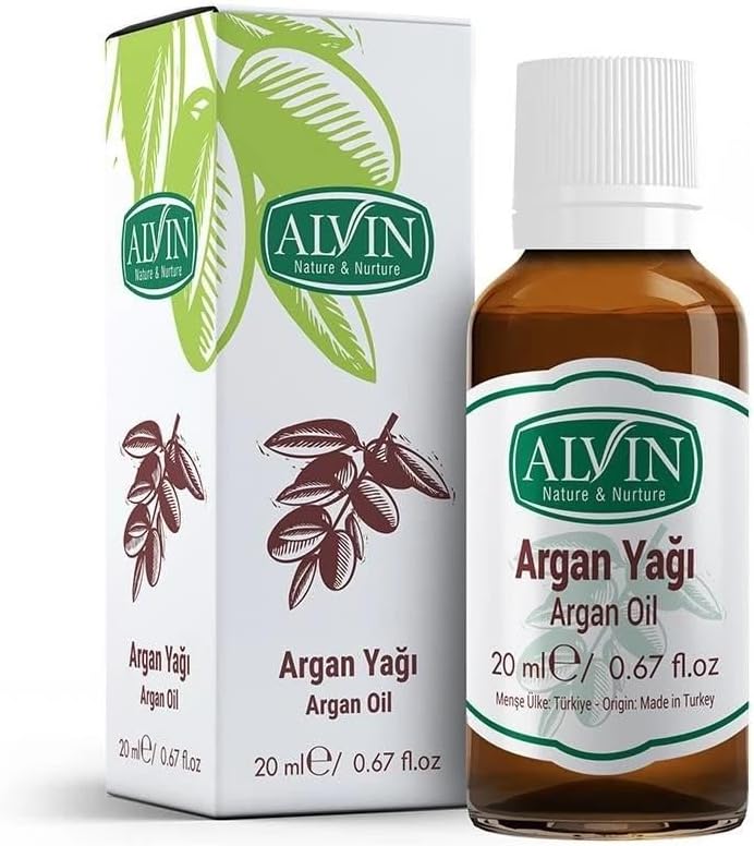 Alternative view of Alvin Argan Yağı, Soğuk Sıkım ve Doğal, Saç Bakımı, 20 ml