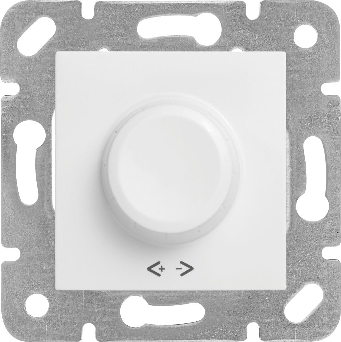 Karre/Meridian Beyaz Floresan Dimmer 1 10V Mekanizma ve Düğme/Kapak
