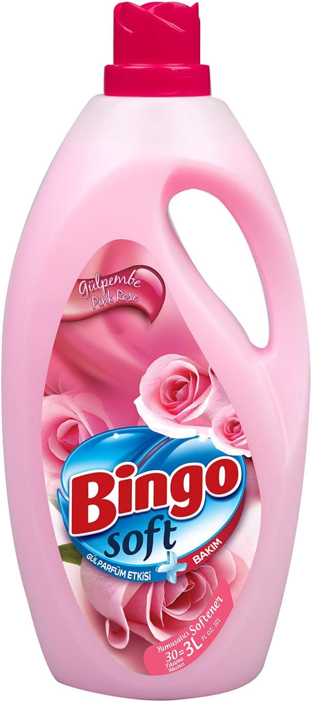 Alternative view of Soft Gülpembe Hipoalerjenik 30 Yıkama Çamaşır Yumuşatıcısı (1 x 3000 mL)