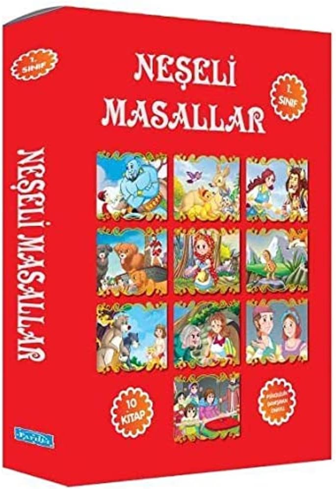 Neşeli Masallar 10 Kitap Set