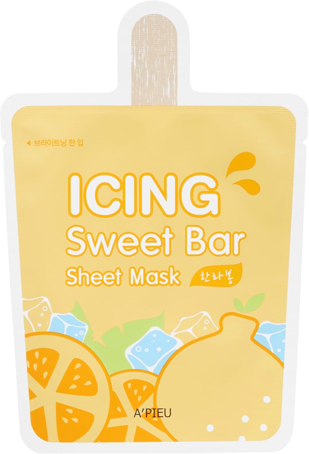 Alternative view of Portakal İçerikli Aydınlatıcı, Ferahlatıcı Maske A'PIEU Icing Sweet Bar Sheet Mask (Hanrabong)