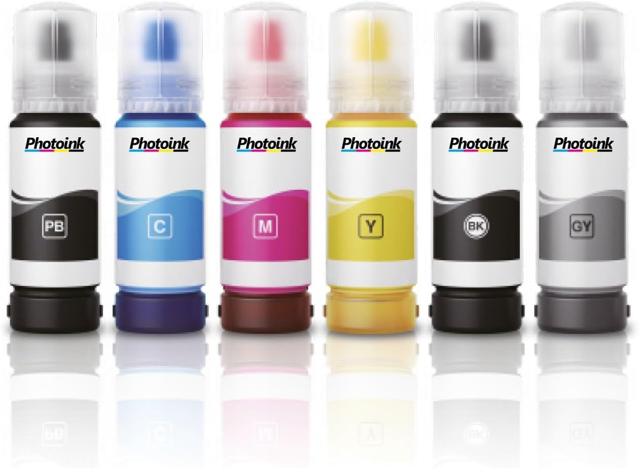 Alternative view of Photoink Plus L Serisi Muadil Mürekkepleri, Epson 103 Ecotank Photoink 4 Renk Set Mürekkep L6290 L6270 L6260 L4266 L4260 L6276 L6190 L6170 L6160 L4160 L4150 L14150 Uyumlu