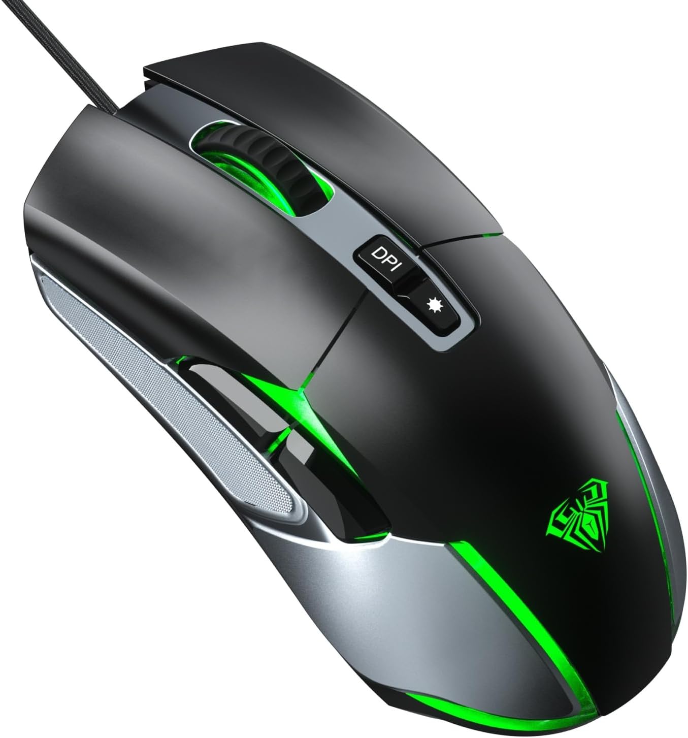 Aula F816 RGB Efektli 12800DPI Kablolu Optik Gaming Oyuncu Mouse - Görsel 2