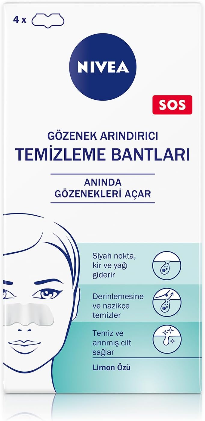 Alternative view of Siyah Nokta Temizleyici Burun T-Bant, Gözenek Arındırıcı, Derinlemesine Temizlik, Limon Özü, 4 Adet
