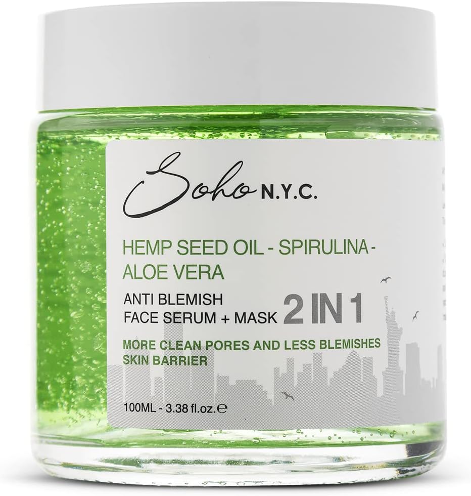 Vegan Anti Blemish-Leke Karşıtı Durulanmayan Maske Etkili Serum 100 Ml