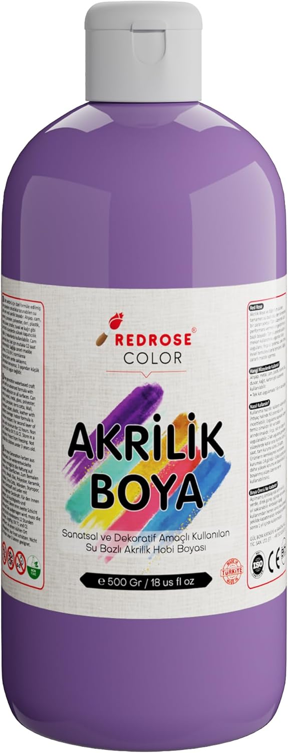 Lila Akrilik Boya 500gr