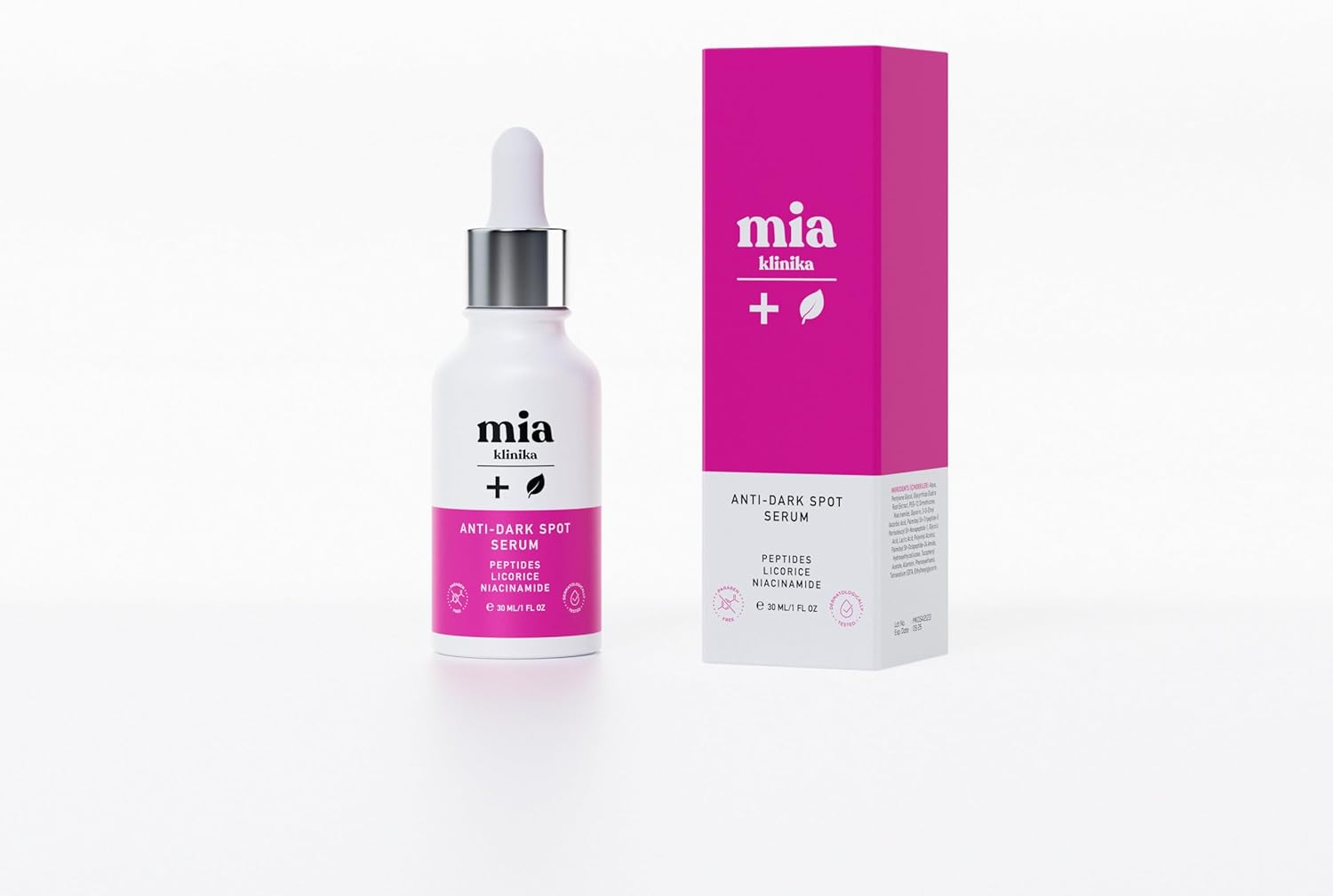 Alternative view of Mia Klinika Cilt Tonu Eşitlemeye Yardımcı Aydınlatıcı Leke Serumu 30 ml