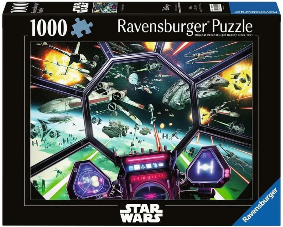 , 1000p Puzzle: TIE Fighter Kokpiti, Yetişkin Puzzle