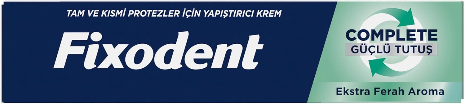 Complete Ekstra Ferah Diş Protezi Yapıştırıcı Krem 47 g