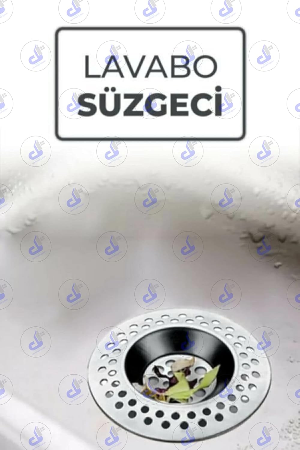 Paslanmaz Metal Lavabo Süzgeci - Görsel 3