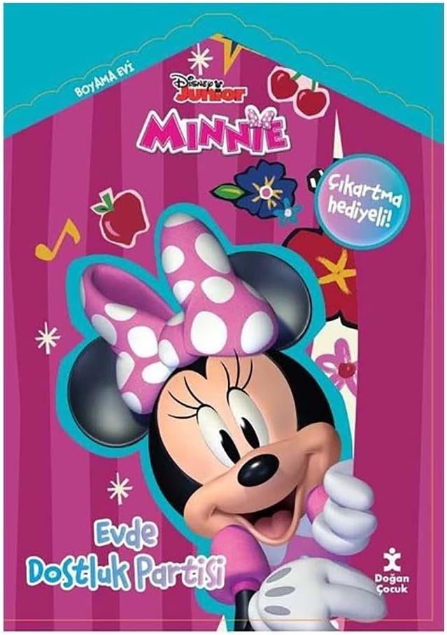 Disney Minnie Boyama Evi - Evde Dostluk Partisi: Evde Dostluk Partisi (Boyama Evi)